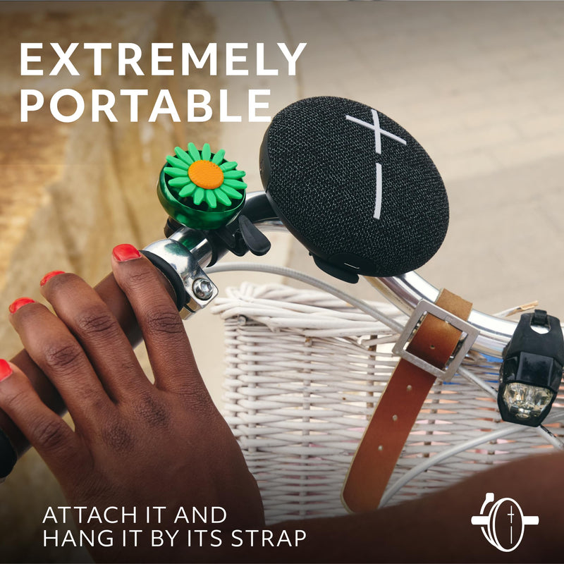 Ultimate Ears MINIROLL Ultra-Portable Waterproof Speaker - Sand | Ultra-Portable, Balanced Bass, Dustproof, 131 ft (40 m) Range