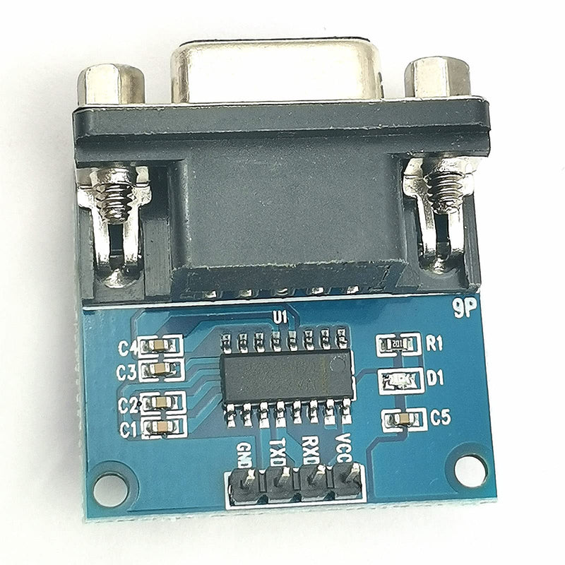 FainWan 5pcs Serial Port Converter Module RS232 to TTL Female Equipment Upgrades MAX3232 Root Module Connecter