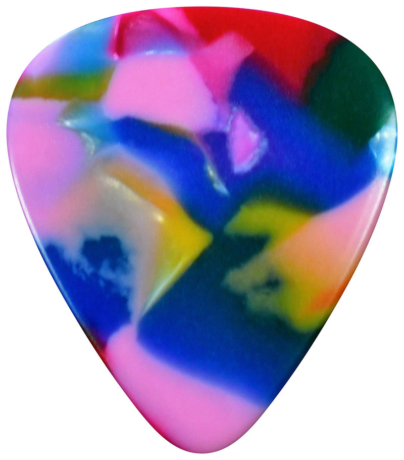 Golden Gate Guitar Picks (MP-347), Clown Confetti, The Sideman - Stiff