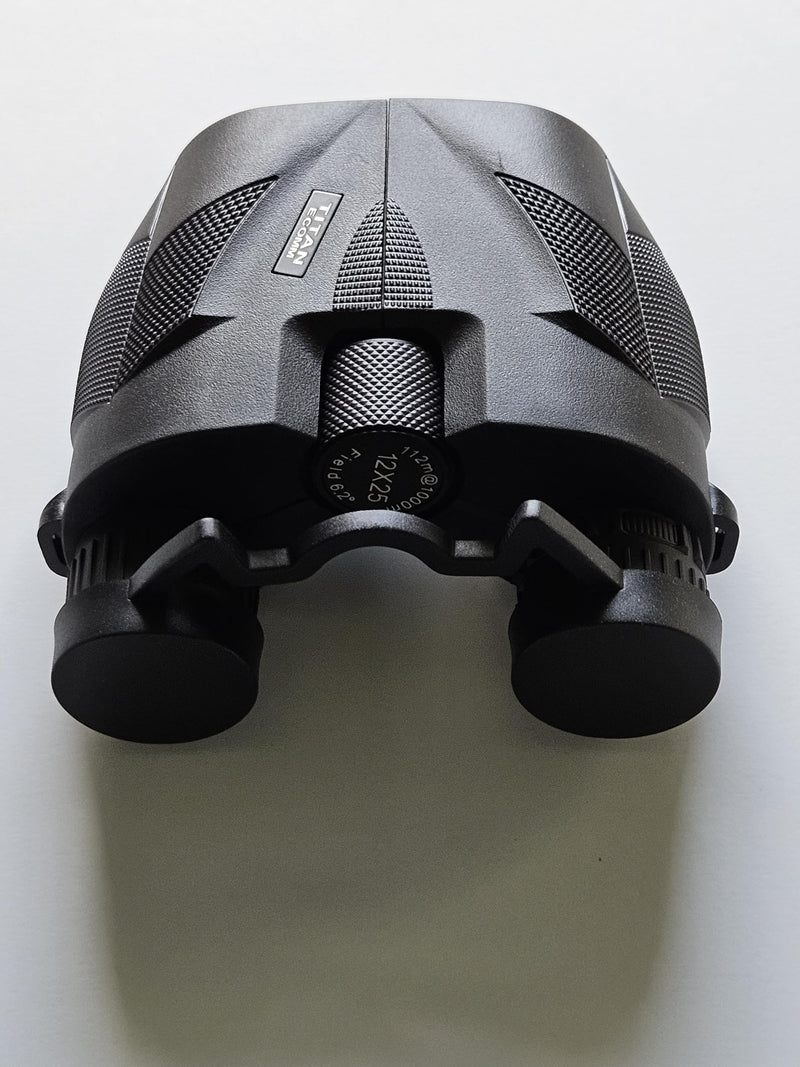 12x25 Compact Binoculars for Adults and Kids - Large Eyepiece Waterproof Binoculars for Bird Watching - High Powered Easy Focus Binoculars with Low Light Vision for Outdoor Hunting Travel