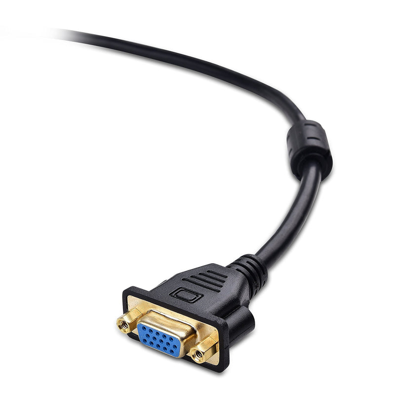 Cable Matters VGA Extension Cable (VGA Cable Male to Female) - 10 Feet, Not Regular VGA Cable