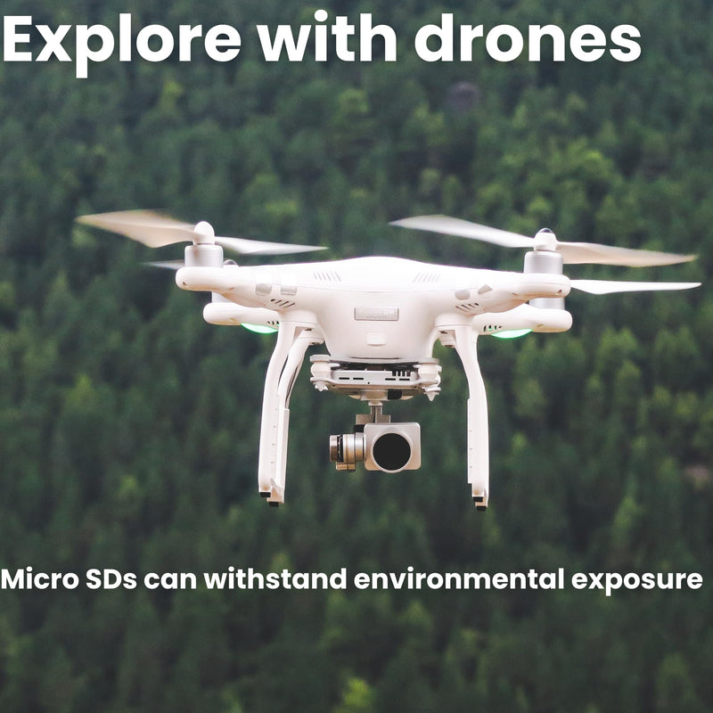[AUSTRALIA] - 1 x 256GB Micro SD Card with Adapter, V30, A2, U3, UHS-I, C10 | 4k Drones, Dash Cams, Security Cameras, Phones, Cameras 