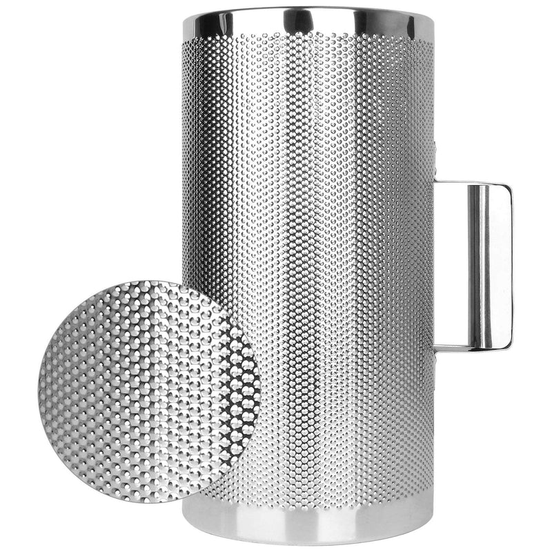 12" x 6" Stainless Steel Guiro Instrument Latin Percussion Metal Guiro Shaker with Scraper Percussion Instrument, Guira Dominicana, Wiro Musical