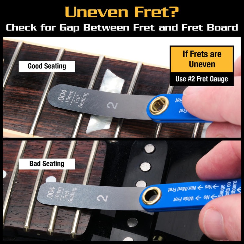 [AUSTRALIA] - MusicNomad Precision Fret Gauge Tool (MN840) 