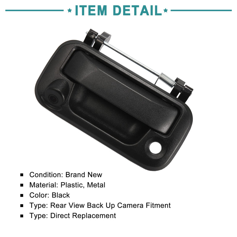 ACROPIX Tailgate Rear View Back Up Camera for Ford Explorer Sport Trac | Pack of 1, Black