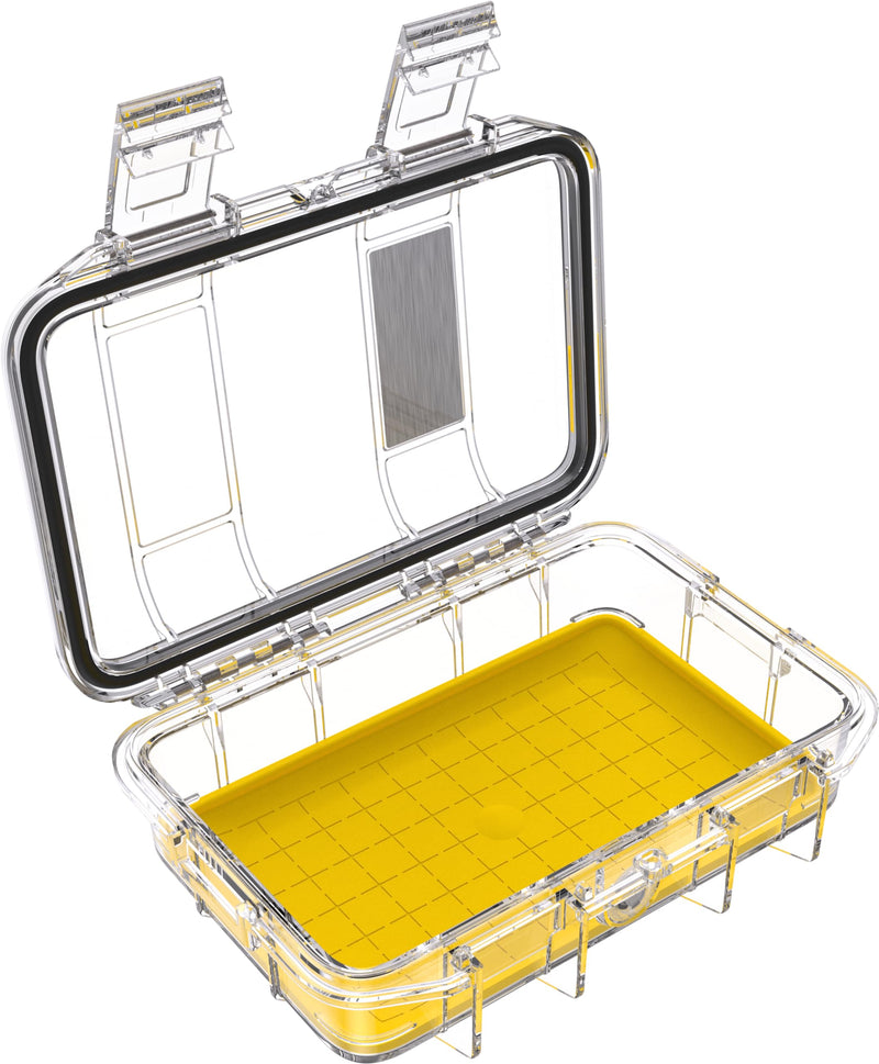 Pelican M60 Micro Case (Yellow/Clear) Yellow/Clear