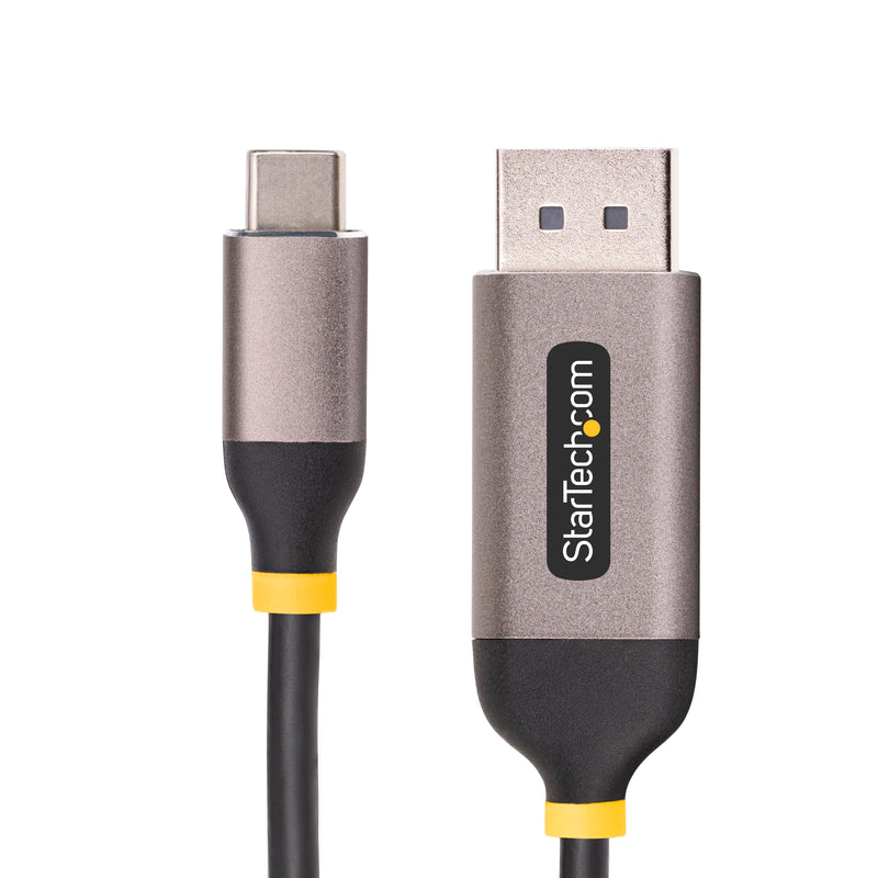 [AUSTRALIA] - StarTech.com 10ft (3m) USB-C to DisplayPort Adapter Cable, 8K 60Hz, 4K 144Hz, HDR10, USB Type-C to DP 1.4 Converter 