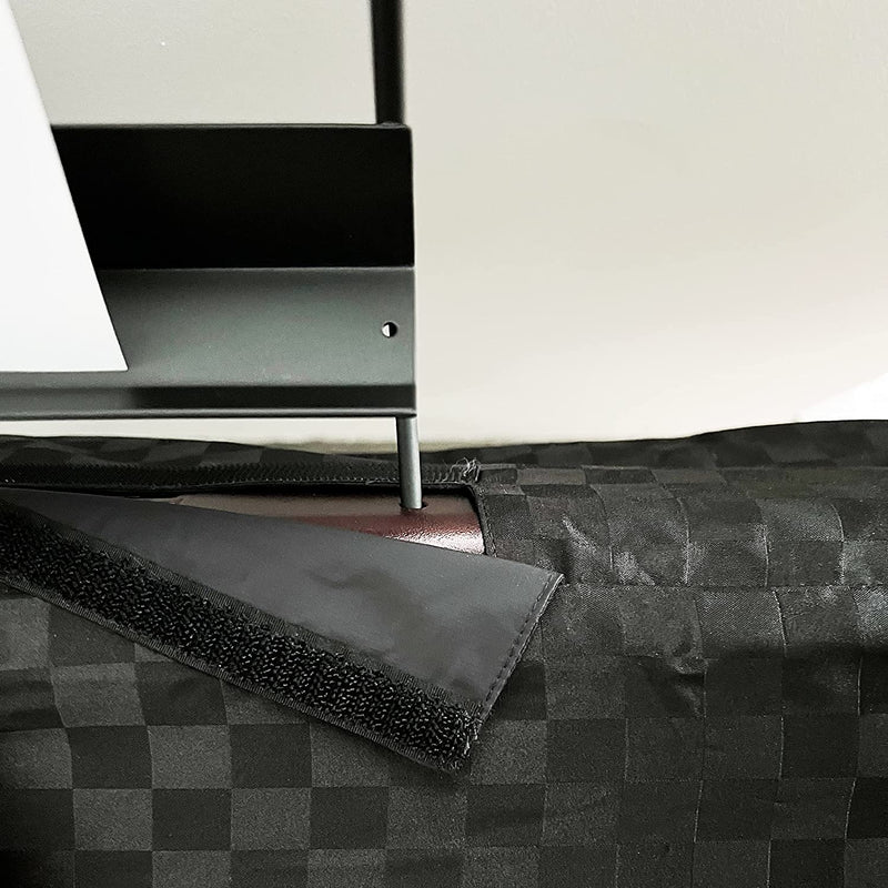 Digital Piano Cover – Keyboard Dust Covers, Waterproof Tailored Fit Piano Covers for KORG Pa1000, Pa900, Pa700 and Pa600, Premium Ebony Black Keyboard Cover in Digital Pianos for Home & Studio Use