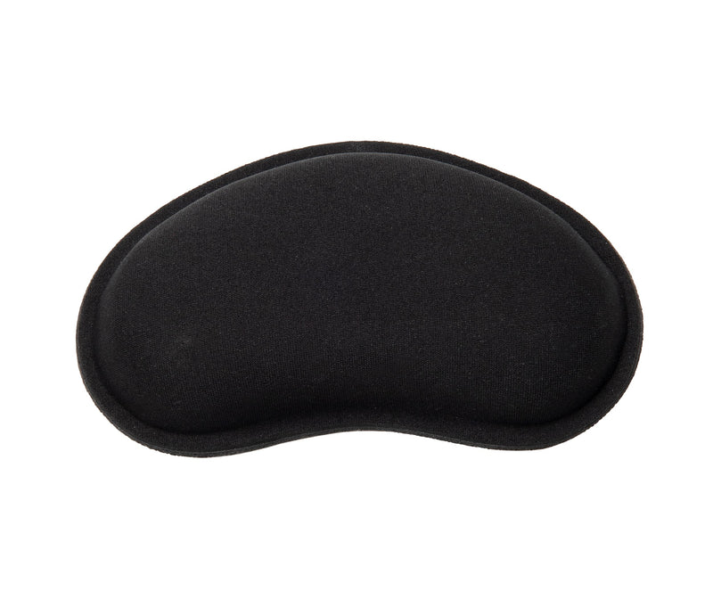 Mind Reader Gel Wrist Rest, Ergonomic Memory Foam Support Cushion Set for Keyboard and Mouse, Non-Slip Rubberized Base, Helps Relieve Tension, Black Single