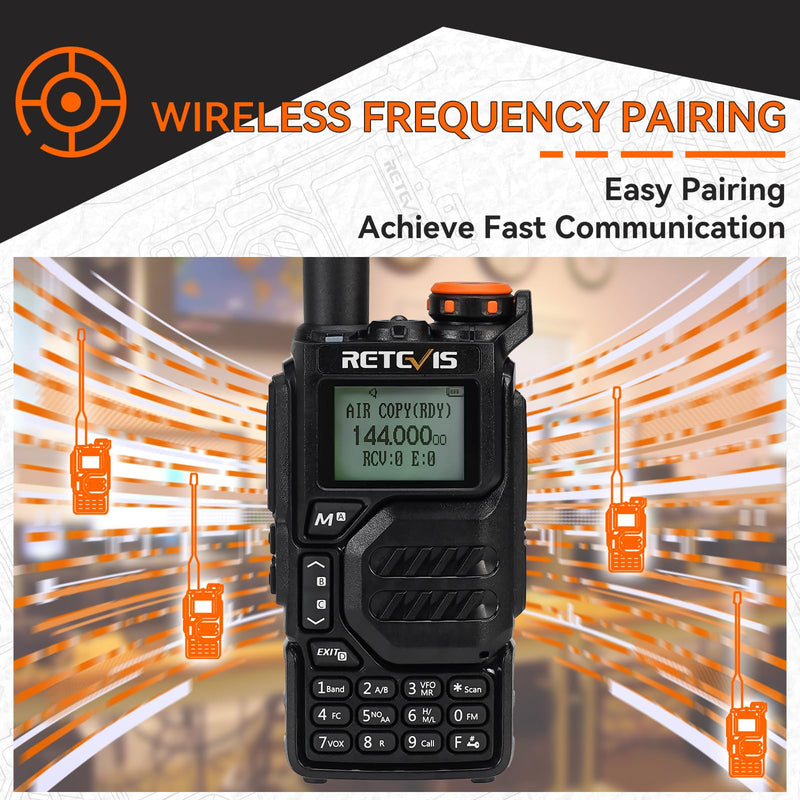 [AUSTRALIA] - Retevis RA79 (Upgrade for UV 5R 3rd) Ham Radio, Dual Band Two Way Radio, Support Chirp, NOAA, Portable Handheld AM/FM Radio, Emergency Walkie Talkies with USB-C Charging for Beginner, Survival 