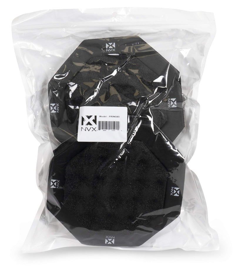 NVX FRING65 2 Piece Universal 6.5” Self Adhesive Foam Speaker Ring Kit with Foam Base Pad 6.5"