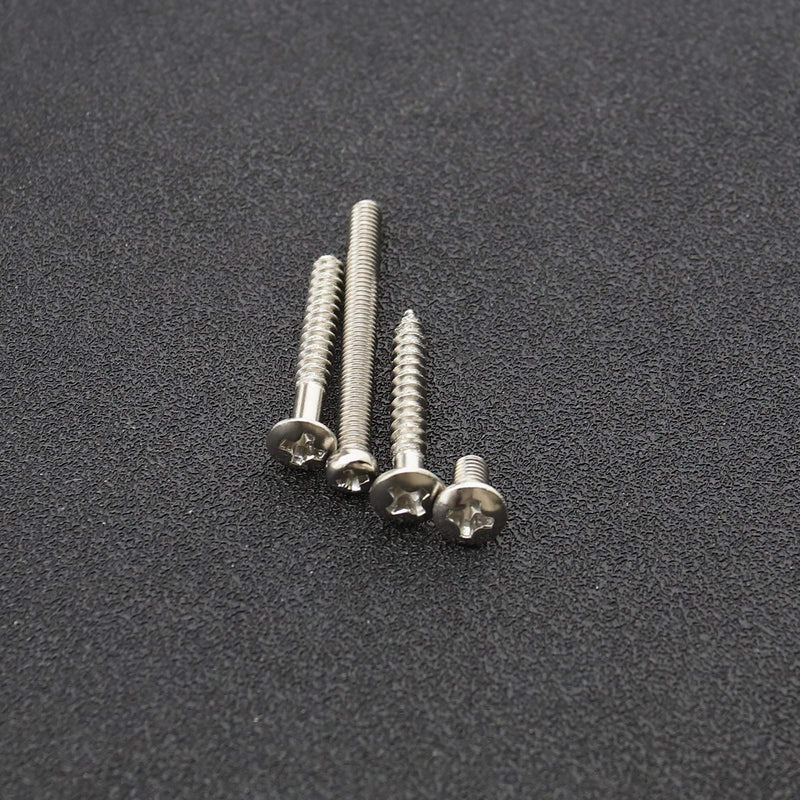 Create idea 149Pcs Guitar Screws Kit for Electric Guitar Bass Bridge Pickup Tuner Switch Neck Plate Pickguard with Storage Box 9 Types