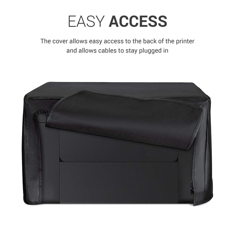 kwmobile Cover Compatible with Epson Workforce Pro WF-3725DWF / 4725DWF - Dust Cover Printer Protector - Black