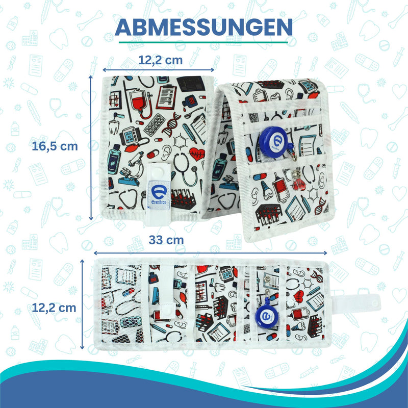 ErenBros® Pockets for Nurses with Magnet - Organiser Nursing - Desk Organiser - Nurse Accessories