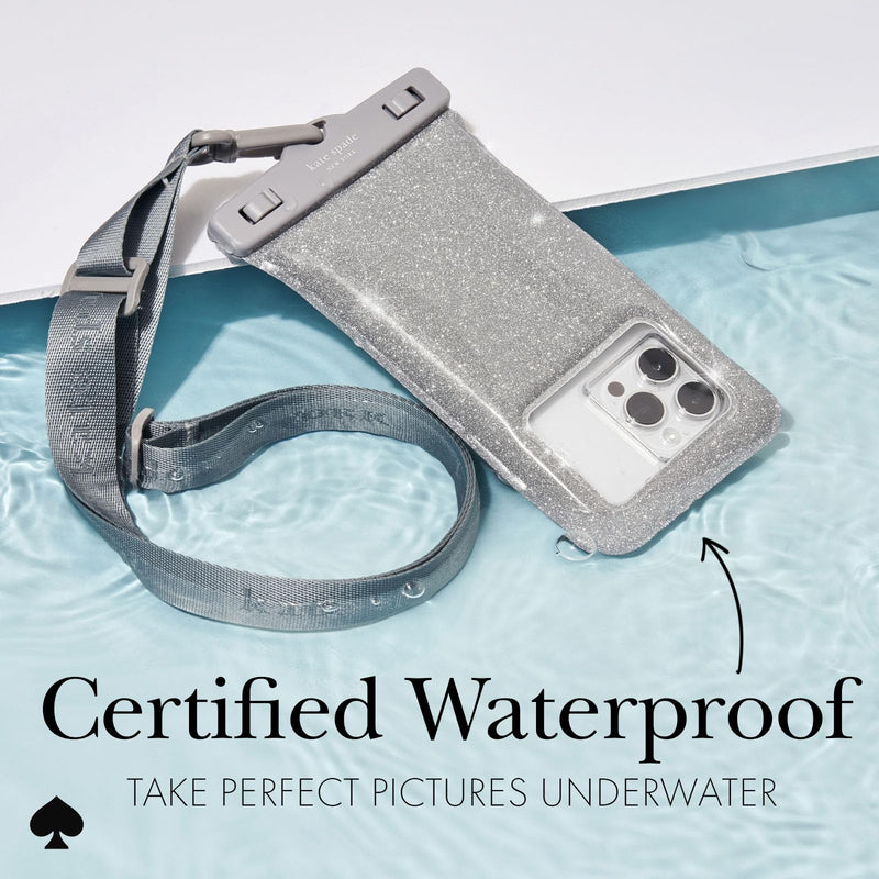 Kate Spade New York IP68 Floating Waterproof Phone Pouch - That Sparkle