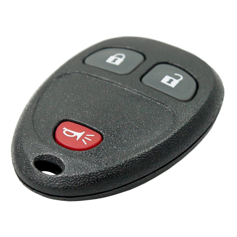 Keyless2Go Replacement for Keyless Entry Car Key Vehicles That Use 3 Button OUC60270 OUC60221, Self-Programming - 2 Pack