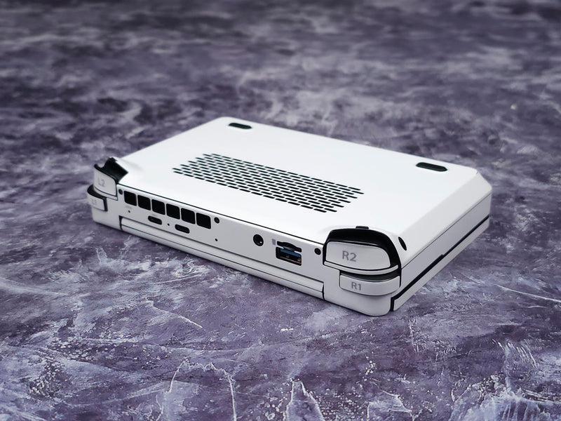 GPD Win Mini 2025 Skin, White Edition, Full Wrapping 3M Matte Vinyl Skin for GPD Win Mini 2025 (Designed by POP SKIN) ★Does NOT FIT for the 2023 Oculink Version and 2024 USB A Version.