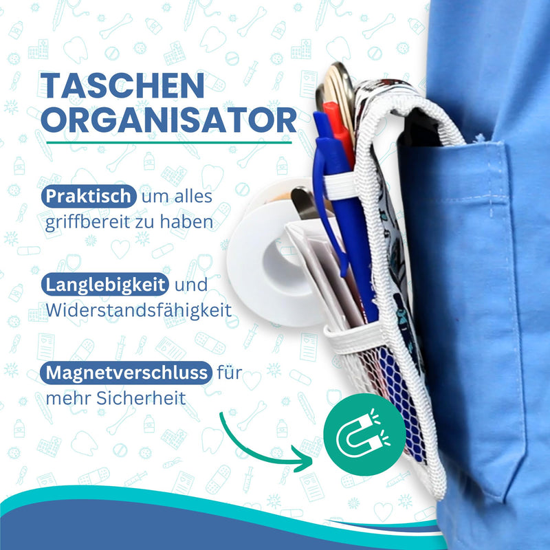 ErenBros® Pockets for Nurses with Magnet - Organiser Nursing - Desk Organiser - Nurse Accessories