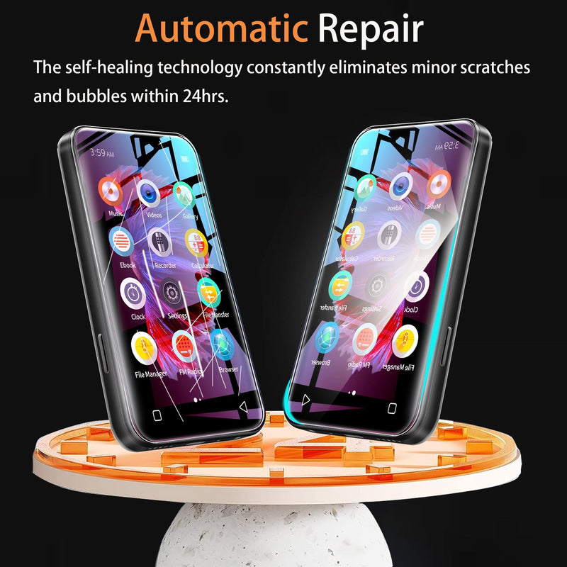 Compatible for SWOFY Mp3 Player Screen Protector, [6 Pack] Full Coverage TPU Clear Film Compatible for SWOFY M503 Pro 4" Mp3 Player (6 Pack) 6 Pack