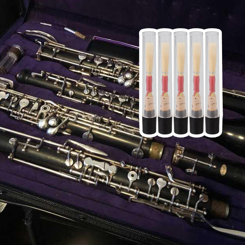 [AUSTRALIA] - Bstinay 5PCS Oboe Reeds Bamboo Material Oboe ReedsWoodwind Instruments Accessories German Style 