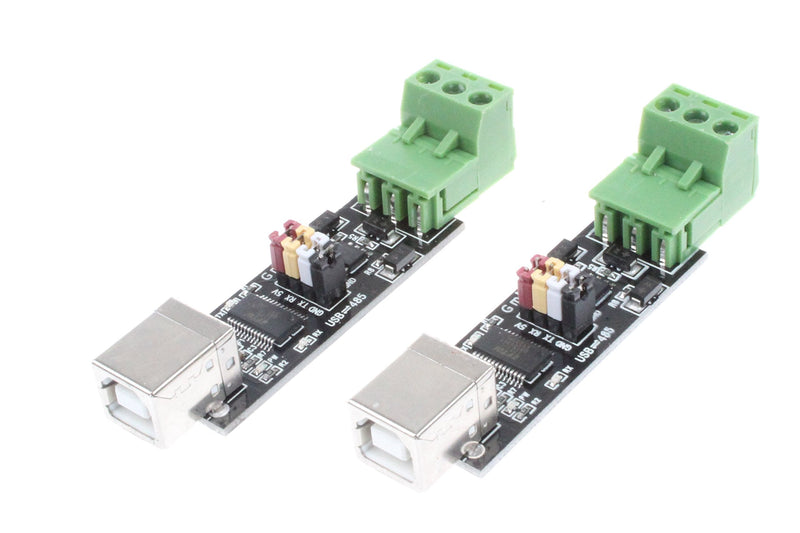 NOYITO USB to TTL RS485 Serial Converter Adapter Module FTDI Interface Board FT232RL Module Dual-Function Dual-Protection (Pack of 2)