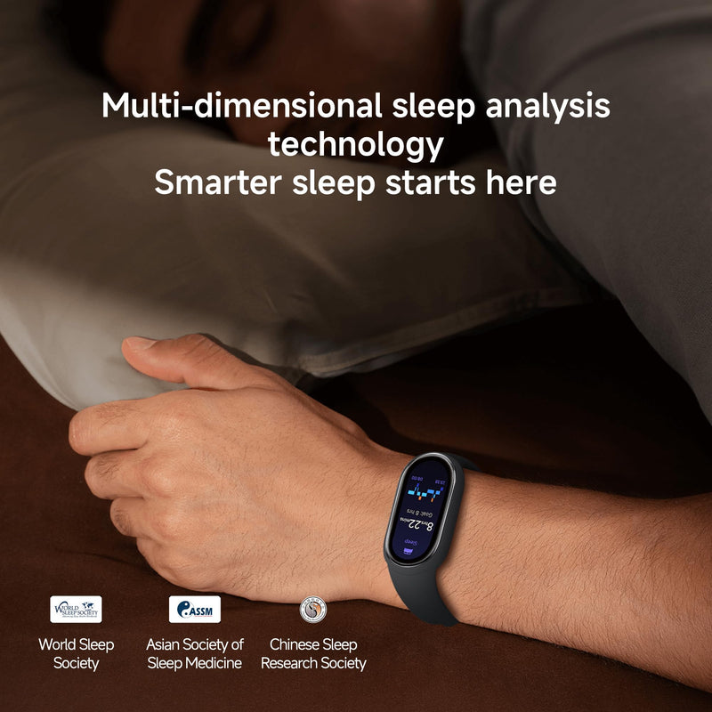 XIAOMI Mi Smart Watch Band 10, 5ATM Waterproof Fitness Step Tracker Sports Digital Smart Watch Health Band for Men Women, 1.72" AMOLED Display, 150+ Sports Modes 24/7 Sleep Monitor (Black) Black