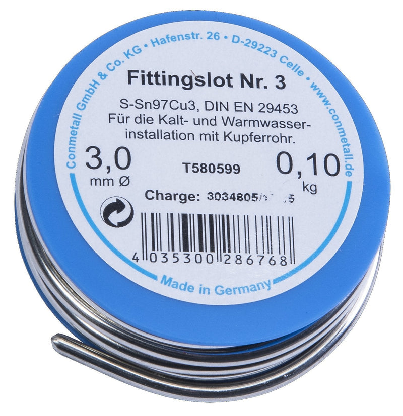CORNAT T580599 Soft Solder 100g 97%