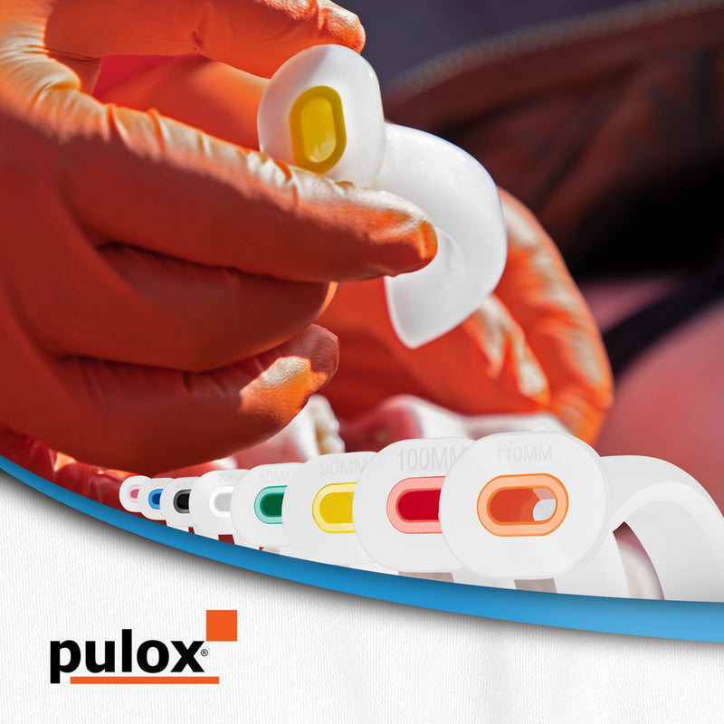 PULOX Guedeltube Set - Oropharyngeal Tube for First Aid and Emergency - 8 Pieces per Pack, White