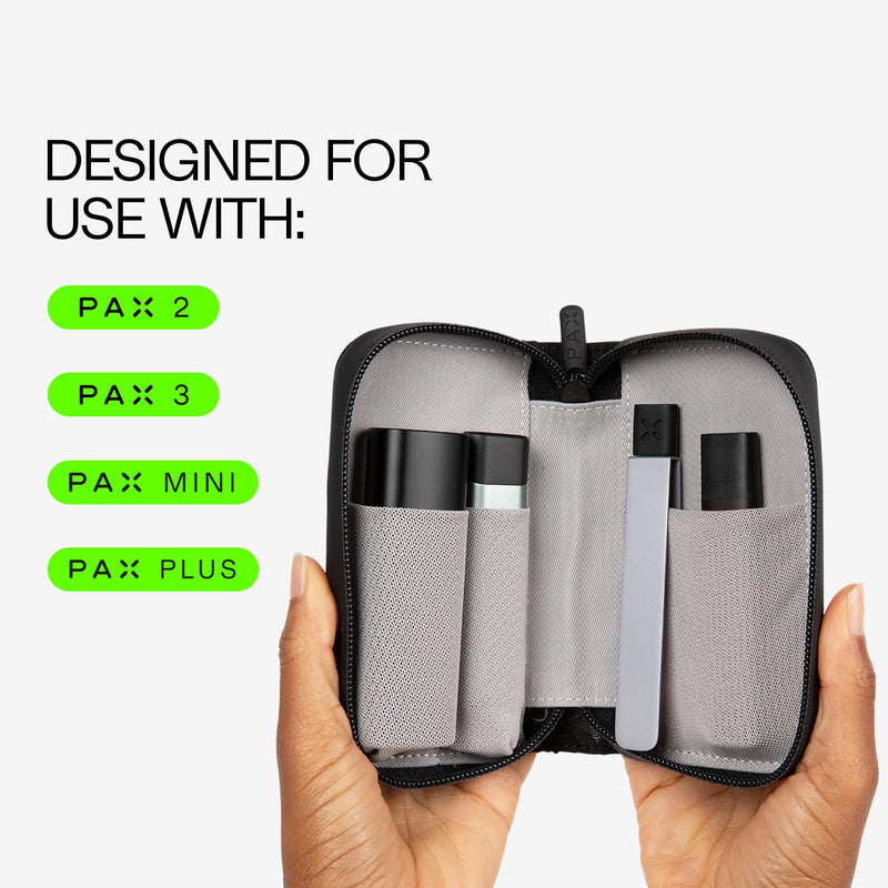 Smell Proof Case – Pocket-Sized, Water Resistant Storage Case with Compartments and Pockets for Your Device and Accessories Smell Proof Case