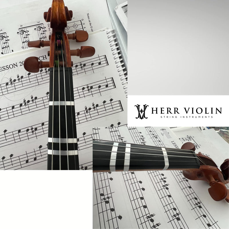 Instrument Fingerboard Tape for Violin and Viola, String Instrument fingerboard Tapes, Note Positioning tape, Sliver