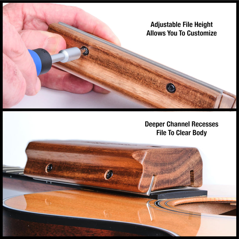 [AUSTRALIA] - MusicNomad MN831 Precision Fret Beveling File (B-File) 