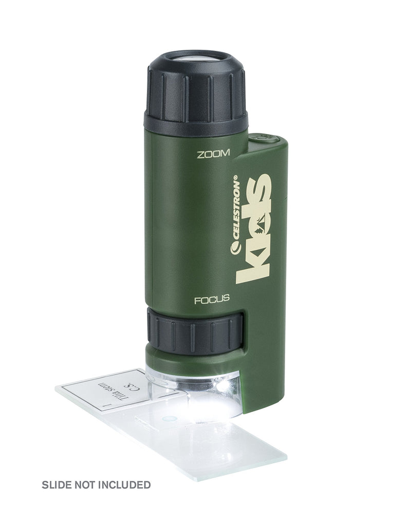 [AUSTRALIA] - Celestron Kids Let Your Child Explore The World Microscope, Green (44116) 