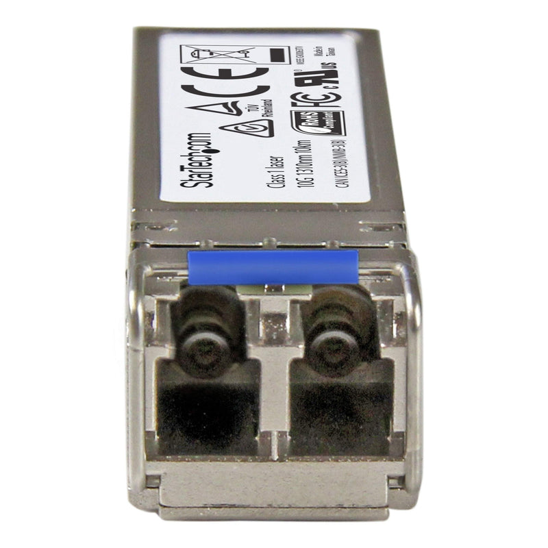 StarTech Juniper SFPP-10GE-LR Compatible SFP+ Module, 1310nm (SFPP10GELRST) | 10GBASE-LR, 10GbE Single Mode Fiber Optic Transceiver, 10GE Gigabit Ethernet SFP+, LC 10km, DDM, SMF
