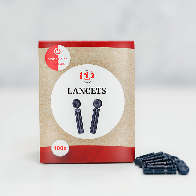 Swiss Point Of Care Lancets | Pack of 100