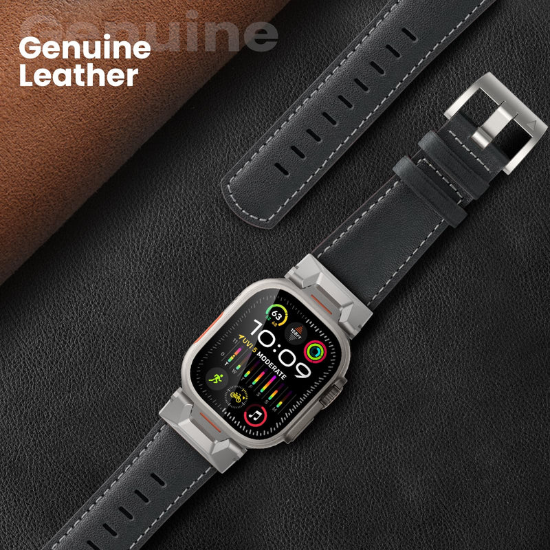 iWatch Leather Band+iWatch Silicone Band
