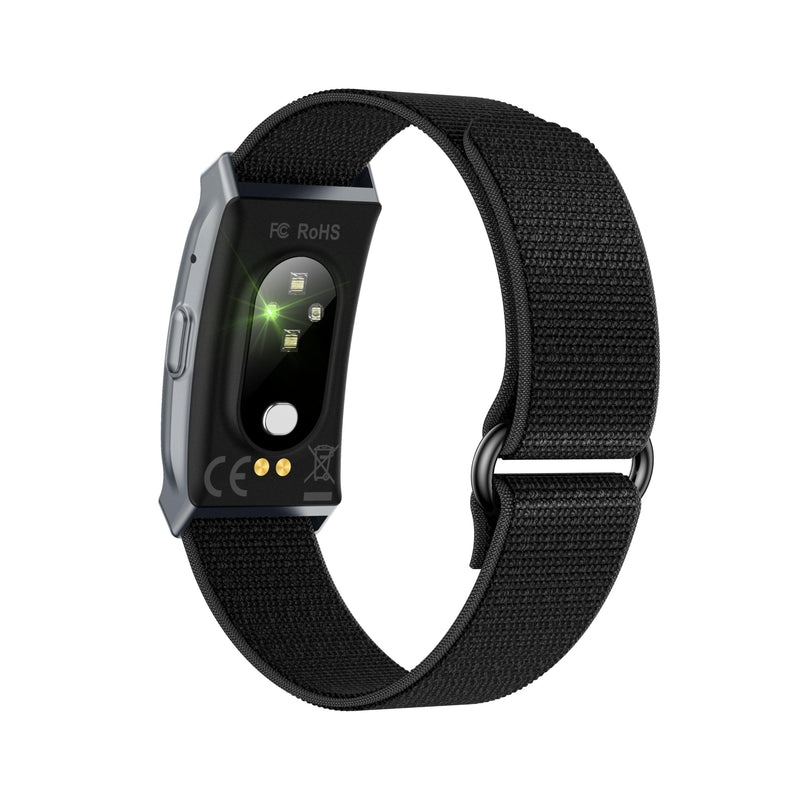 Fitness Tracker – 24/7 Activity & Sleep Tracker with Heart Rate/SpO2/Stress, 37 Sports Modes, Free APP, Smart Watches for Men Women, 2 Bands & Armband (Midnight Black)
