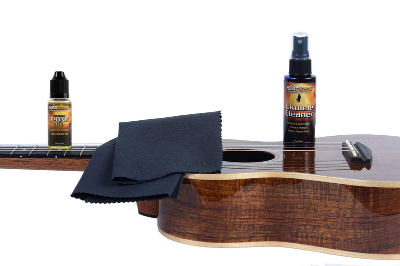 [AUSTRALIA] - MusicNomad MN142 Premium Ukulele Care Kit 3 Pack 