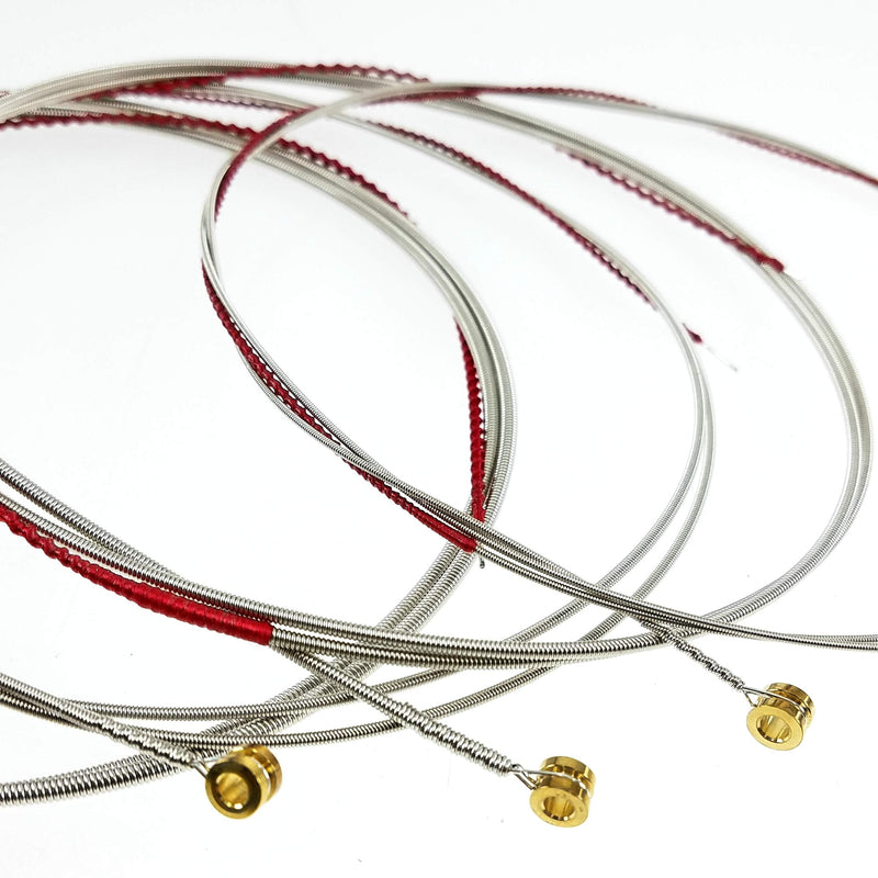 GHS Strings RC-H3045 Round Core Bass Boomers, 4-Set, Silver, Heavy Gauge, 50-115 (37.25" Winding)