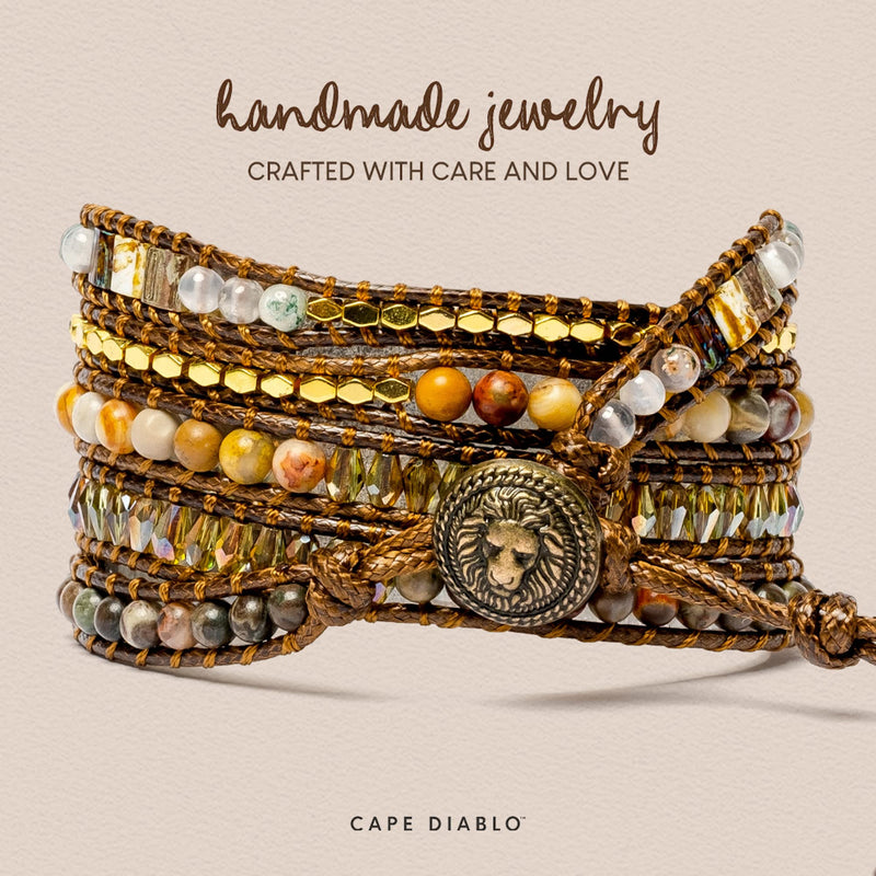 Cape Diablo Handmade Boho Watch Band Compatible with Apple Watch 49MM 45MM 44MM 42MM 41MM 40MM 38MM Beaded Wrap Bracelet for iWatch SE/9/8/7/6/5/4/3/2/1, Fancy Strap for Women Moonlight Goddess