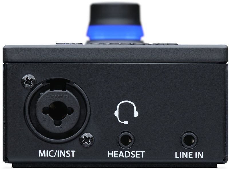 PreSonus Revelator io44 USB-C Audio Interface for music production and streaming with built-in mixer and easy-to-use effects presets plus Studio One DAW Recording Software Revelator io44 USB-C Interface