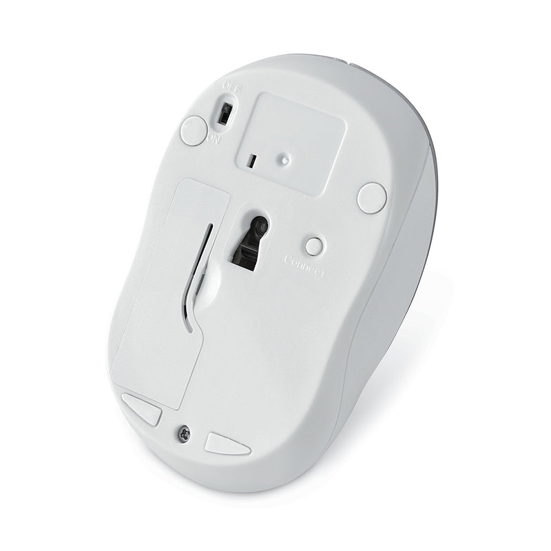 Verbatim Silent Wireless Blue LED Mouse - Silver Silver Mouse