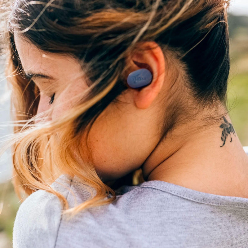 JBL Tune Buds - Noise Cancelling Earbuds - Blue | JBL Pure Bass Sound, Bluetooth 53 with LE audio support, Active Noise Cancelling with Smart Ambient