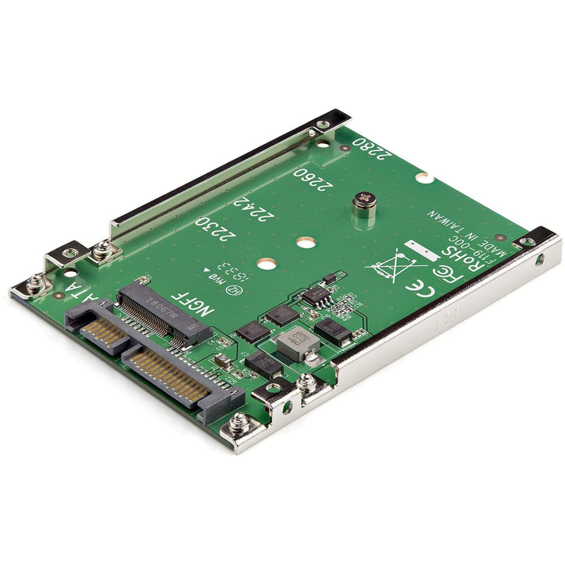 StarTech.com M.2 SATA SSD to 2.5in SATA Adapter and USB 3.1 to 2.5" SATA Hard Drive Adapter Bundle