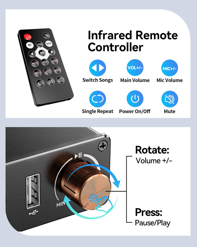 [AUSTRALIA] - Bluetooth 6.0 Receiver, Hi-Fi Adapter with Wireless Long-Range Low-Latency, Suitable for Home Audio Music Streaming Stereo Systems/Home Speakers, Featuring AUX 3.5mm/RCA, USB Playback 