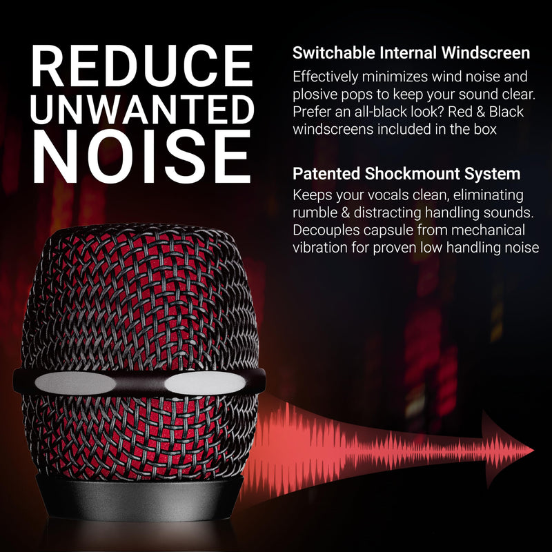 SE ELECTRONICS V7 Dynamic Microphone for Singing, Speech & Studio Recording - XLR Handheld Professional Microphone with Supercardioid Aluminum Voice Coil for Huge Gain Before Feedback - Grey V7 - Gray