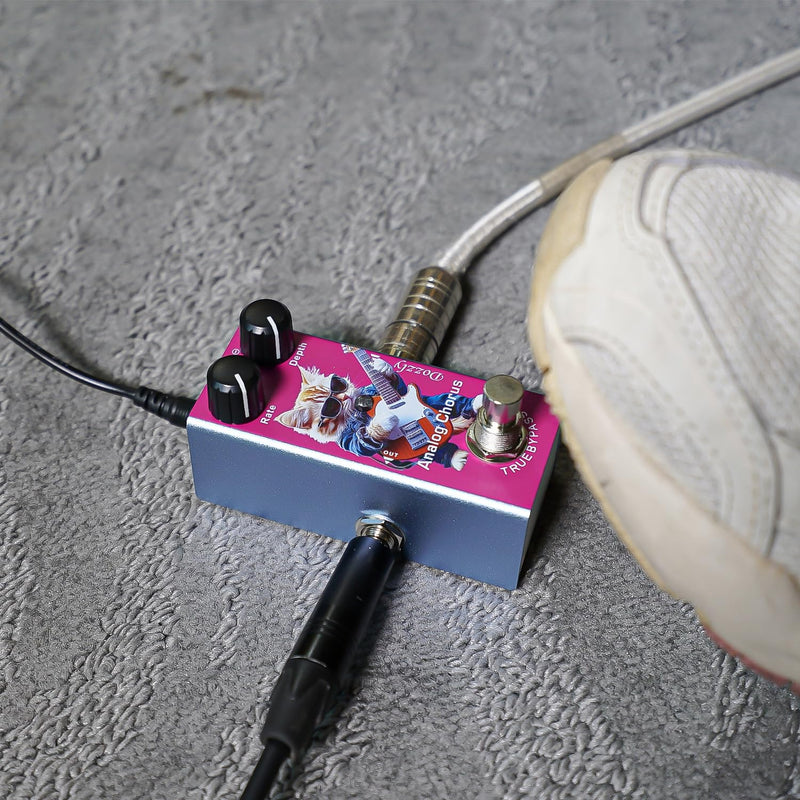 Chorus Guitar Pedal Analog Chorus Electric Guitar Effects Pedal DC 9V True Bypass