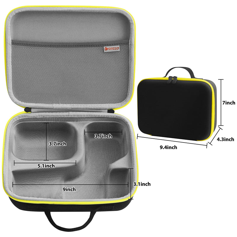 Shure SM7B and Podcast Microphone Case - Hard EVA Material, Bi-Directional Zipper, Compact Size for Easy Travel - Fits Shure SM7B, MV7, MV7X (Box Only)
