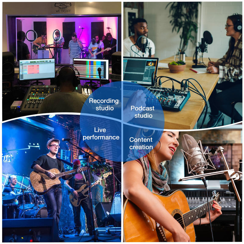 FC-1 Microphone Gain Preamp, +25dB of Ultra-Clean Gain, Perfect for Home Studios, Podcasting & Live Sound, Compatible with Shure SM7B, Electro-Voice RE20