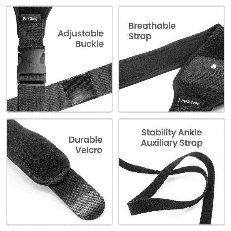 Tracker Straps and Belt, Foot Trackerstrap for HTC Vive Tracker, Full Body Tracking, Adjustable, Structure and Material Upgrade, 1TrackBelt+2 TrackStraps+1 Ankle Strap