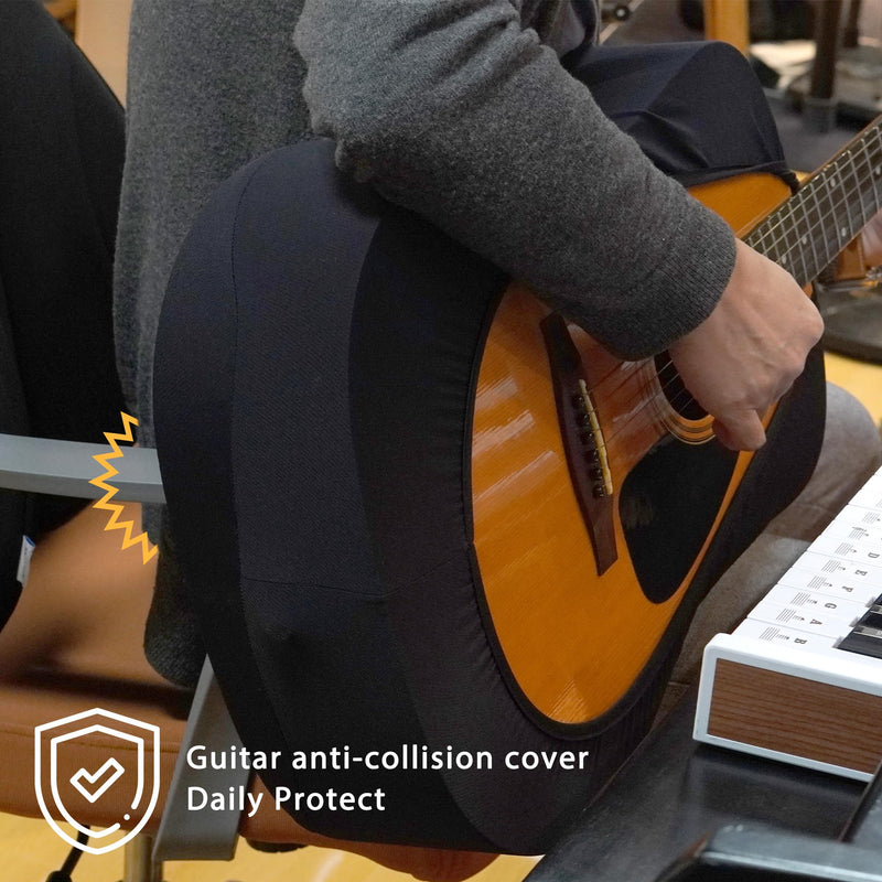 Premium Guitar Cover for Acoustic and Bass Guitars- Tailored Protection compatible with Fender Gibson Martin Taylor Donner Acoustic Bass Guitars(AG-L) AG-L